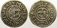 Mecklenburg-Wismar, Stadt 1/48 Taler Karl XI. 1660-1697.