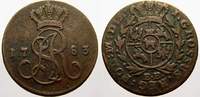 Polen Cu Groschen Stanislaus August 1764-1795. -