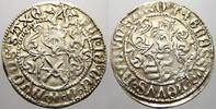 Sachsen-Kurfürstentum Zinsgroschen Friedrich III., Johann und Georg 1507-1525. -