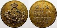 Brandenburg-Preußen Passiergewicht zu 1 Louis d'or Friedrich II. 1740-1786. -