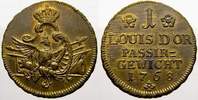 Brandenburg-Preußen Passiergewicht zu 1 Louis d'or Friedrich II. 1740-1786. -