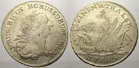 Brandenburg-Preußen 1/2 Taler Friedrich II. 1740-1786. -