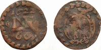 Fugger-Nordendorf Cu Kipper-Kreuzer Nikolaus zu Nordendorf, 1611-1676. -