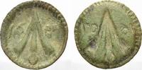 Pommern-Stralsund, Stadt Einseitiger Cu Pfennig Stadt 1510-2100. -