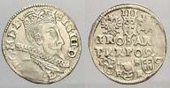 Polen 3 Gröscher 1 Sigismund III. 1587-1632. -