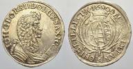 Sachsen-Albertinische Linie 1/3 Taler Johann Georg II. 1656-1680. -