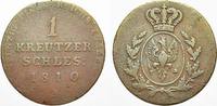 Brandenburg-Preußen Cu 1 Kreuzer Friedrich Wilhelm III. 1797-1840. -