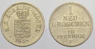 Sachsen-Albertinische Linie Neugroschen Friedrich August II. 1836-1854. -