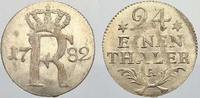 Brandenburg-Preußen 1/24 Taler Friedrich II. 1740-1786. -