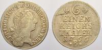 Brandenburg-Preußen 1/6 Taler Friedrich II. 1740-1786. -