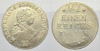 Brandenburg-Preußen 1/6 Taler Friedrich II. 1740-1786. -