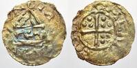Regensburg, herzogliche Münzstätte Denar Heinrich II., der Friedfertige, 1. Regierung 955-976. -