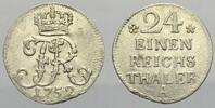 Brandenburg-Preußen 1/24 Taler Friedrich II. 1740-1786. -