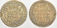 Paderborn, Bistum 1/12 Taler (3 Groschen=21 Pfennige) Franz Arnold von Metternich 1704-1718. -