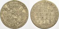 Paderborn, Bistum 1/12 Taler (3 Groschen=21 Pfennige) Franz Arnold von Metternich 1704-1718. -
