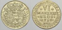 Paderborn, Bistum 6 Mariengroschen (Sechs Groschen=1/6 Taler) Franz Arnold von Metternich 1704-1718. -