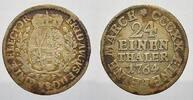 Sachsen-Albertinische Linie 1/24 Taler Friedrich August III. 1763-1806. -