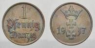 Danzig 1 Pfennig (Bronze) -