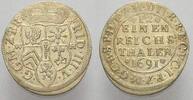 Brandenburg-Preußen 1/12 Taler Friedrich III. 1688-1701. -