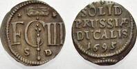 Brandenburg-Preußen Schilling Friedrich III. 1688-1701. -