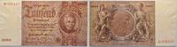 Die Deutschen Banknoten ab 1871 1000 Reichsmark Deutsche Reichsbank 1924-1945. -