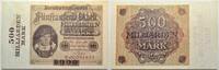 Die Deutschen Banknoten ab 1871 500 Milliarden Mark Geldscheine der Inflation 1919-1924. -
