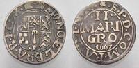Brandenburg-Preußen 2 Mariengroschen Friedrich Wilhelm, der Große Kurfürst 1640-1688. -