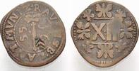 Brandenburg-Preußen Cu 12 Pfennig Friedrich Wilhelm, der Große Kurfürst 1640-1688. -