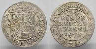 Brandenburg-Preußen 1/24 Taler (Groschen) Friedrich Wilhelm, der Große Kurfürst 1640-1688. -