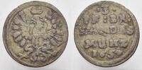 Brandenburg-Preußen 3 Pfennig Friedrich Wilhelm, der Große Kurfürst 1640-1688. -