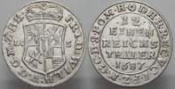 Brandenburg-Preußen 1/12 Taler Friedrich Wilhelm, der Große Kurfürst 1640-1688. -