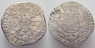 Frankreich-Arras (Artois) Demi Patagon Philippe IV. von Spanien, 1621-1665.. -