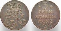 Brandenburg-Preußen Cu 3 Pfennig Friedrich II. 1740-1786. -