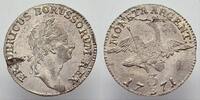 Brandenburg-Preußen 3 Kreuzer Friedrich II. 1740-1786. -