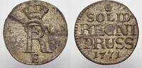 Brandenburg-Preußen Schilling Friedrich II. 1740-1786. -