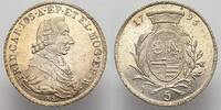 Mainz, Erzbistum 5 Konventionskreuzer Friedrich Karl Joseph 1774-1802. -