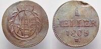 Sachsen-Albertinische Linie Cu Heller Friedrich August III. 1763-1806. -