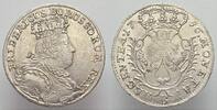 Brandenburg-Preußen 6 Kreuzer Friedrich II. 1740-1786. -