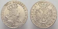 Brandenburg-Preußen 6 Kreuzer Friedrich II. 1740-1786. -