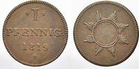 Frankfurt, Stadt Cu 1 Pfennig -