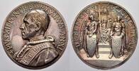 Italien-Kirchenstaat Silbermedaille Pius XII. 1939-1958. -
