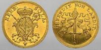 Würzburg, Bistum 1/2 Dukat (Gold) Christoph Franz von Hutten 1724-1729. -