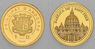 Andorra 1 Diner (Gold) Joan Enric Vives i Sicilia seit 2003.