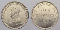 Brandenburg-Preußen 4 Groschen (1/6 Taler) Friedrich Wilhelm III. 1797-1840. -