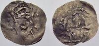 Niederlande-Maastricht, königliche Münzstätte Pfennig Heinrich II. 1002-1024. -