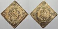 Sachsen-Albertinische Linie Talerklippe nach Leipziger Fuß 1 Johann Georg IV. 1691-1694. -