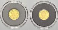 Falkland-Inseln 1/64 Crown (Gold) Elizabeth II. seit 1952. -