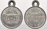 Brandenburg-Preußen Medaille Wilhelm II. 1888-1918. -