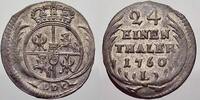 Brandenburg-Preußen 1/24 Taler Friedrich II. 1740-1786. -