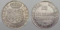 Sachsen-Albertinische Linie 1/12 Taler (Doppelgroschen) Friedrich August II. 1733-1763, als August III. König von Polen und Großherzog von Litauen. -